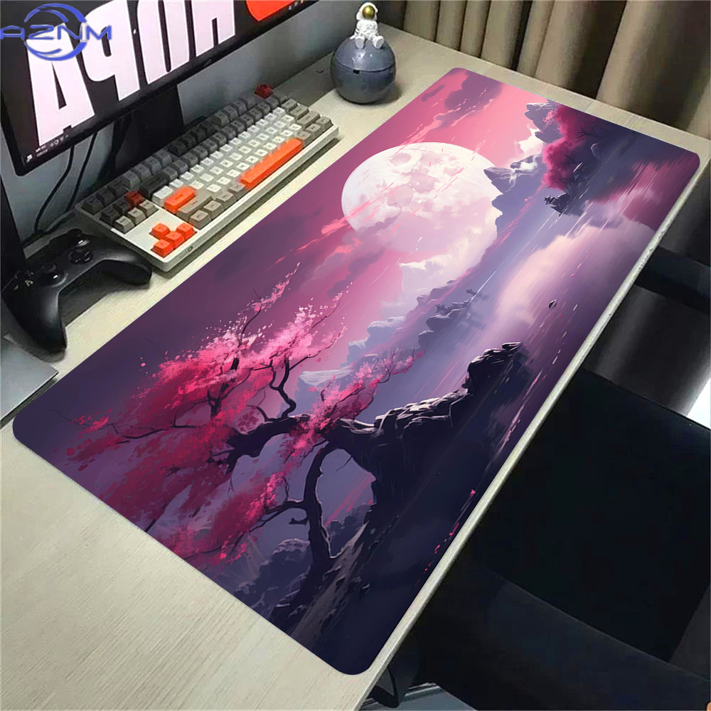 Gaming Accessories Pink - Tapis de Souris Gaming XXL Paysage