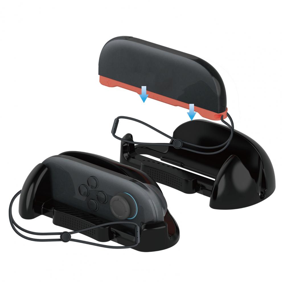 Gaming Kit Accessories Nintendo Switch - Support de manette de jeu ergonomique,