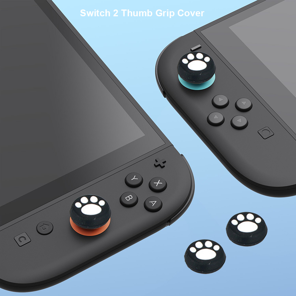 Gaming Accessories Nintendo Switch - 4 pièces mignon chat griffe Silicone