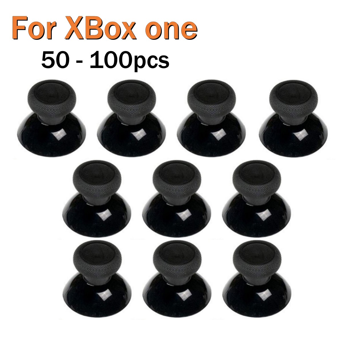 Jjk Gaming Accessories - 50-100 pièces remplacement champignon manettes 3D