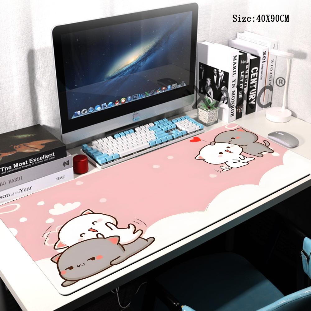 Gaming Accessories Pink - Tapis de souris XXL Kawaii pour