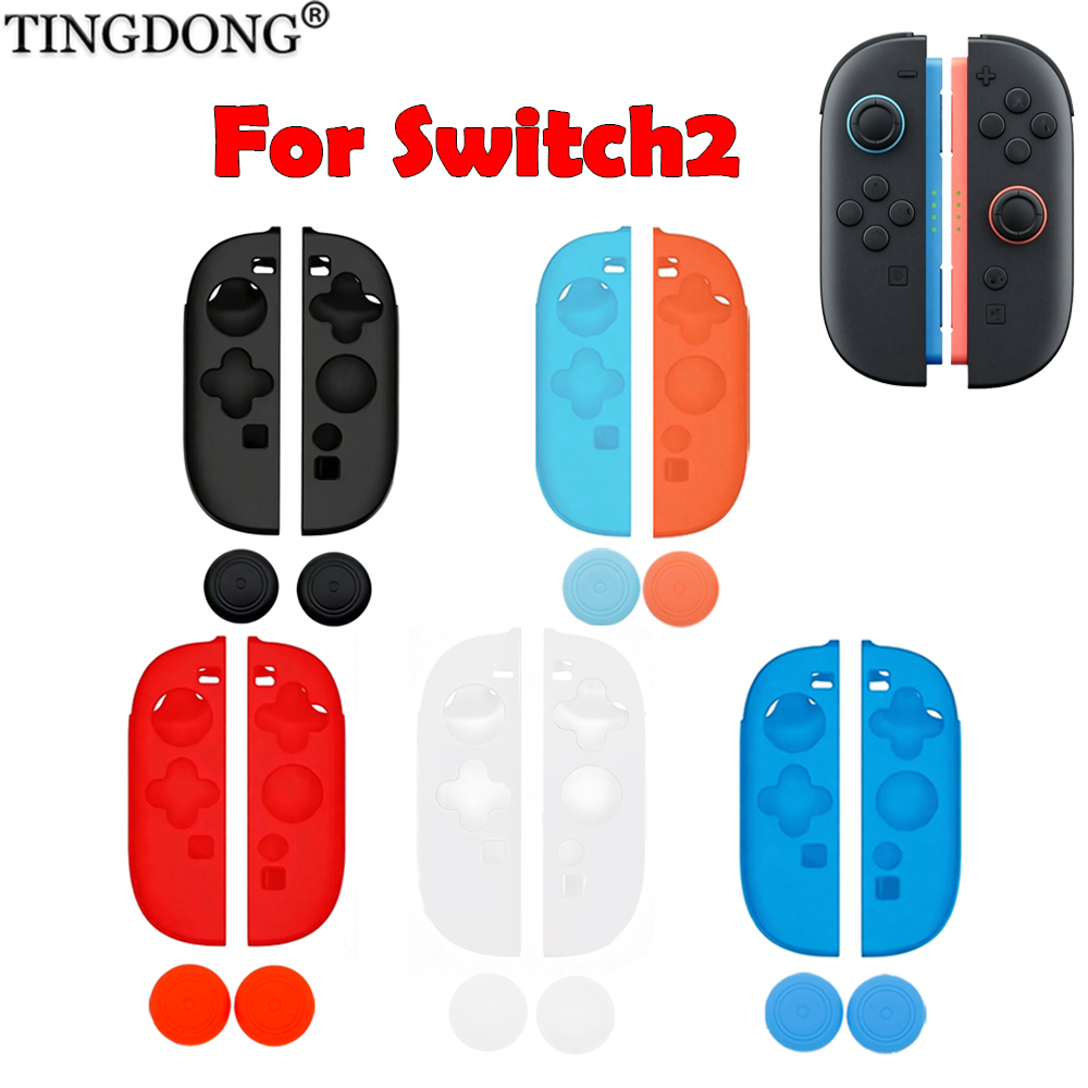Gaming Kit Accessories Nintendo Switch - Coque de protection en silicone antidérapante