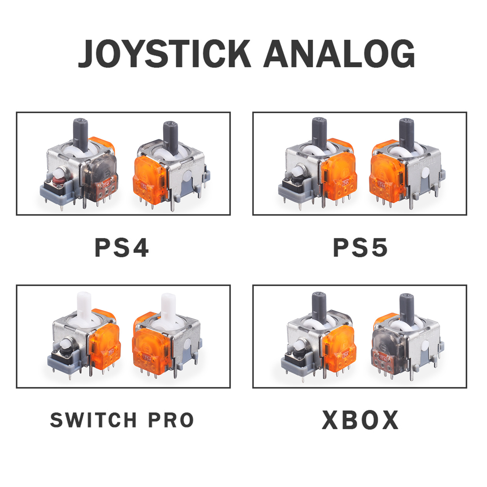 2/10 pièces Joystick électroma - Jjk Gaming Accessories avis et prix