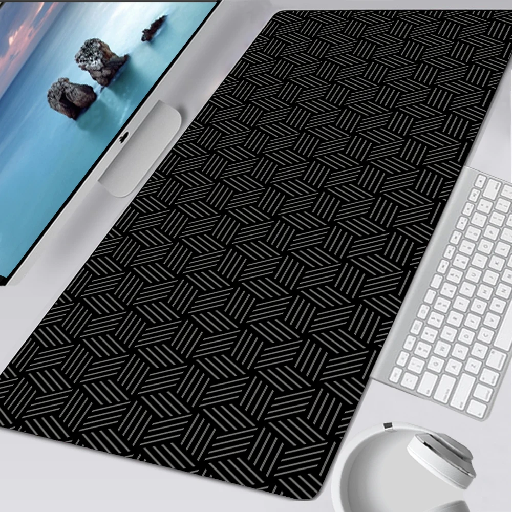 Tapis de souris hexagonal noir - Gaming Accessories For Your Desk avis et prix