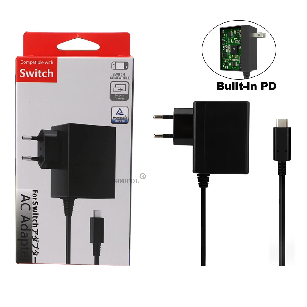 Chargeur adaptateur secteur po - Gaming Accessories Nintendo Switch avis et prix
