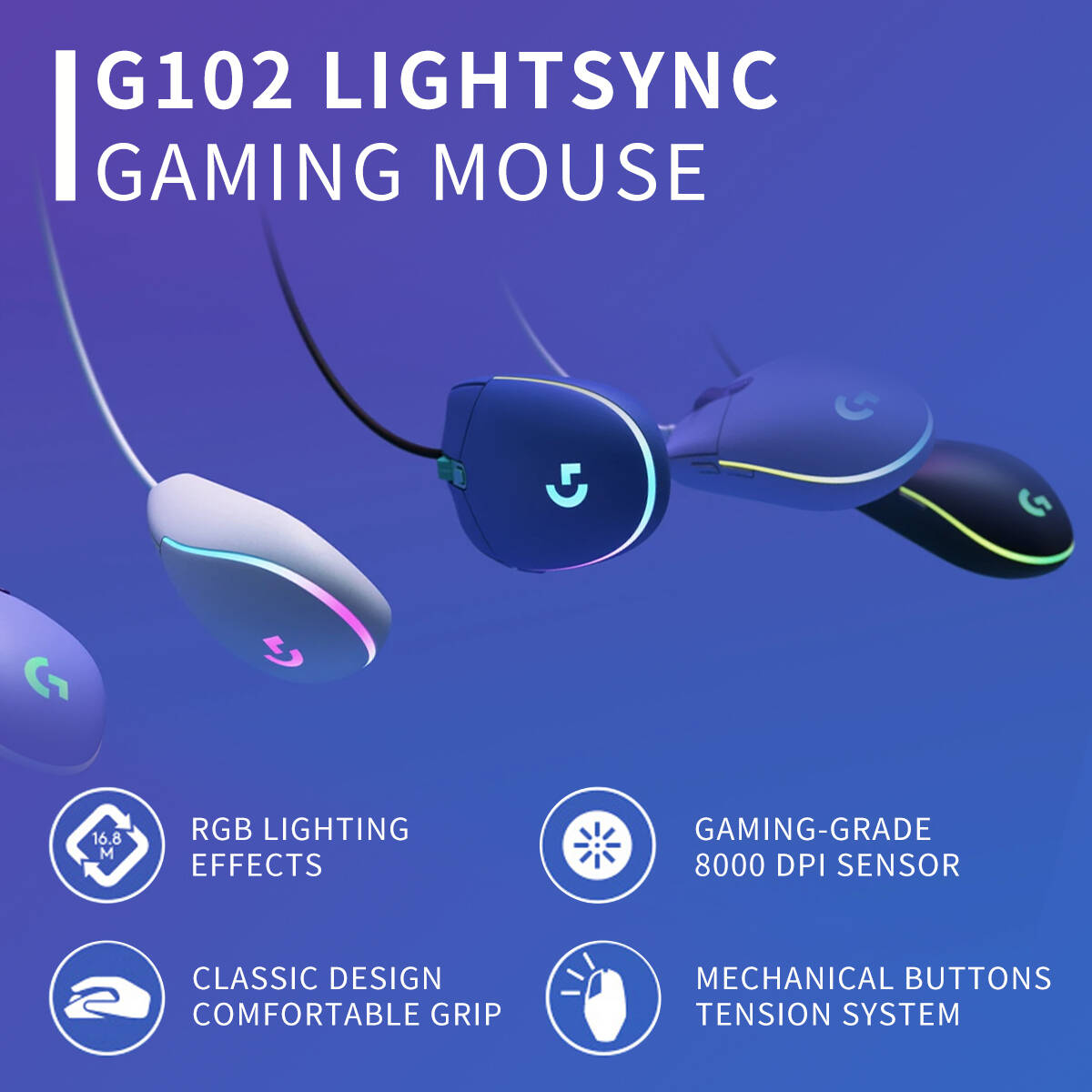 Souris de jeu filaire Logitech - Gaming Accessories Online avis et prix